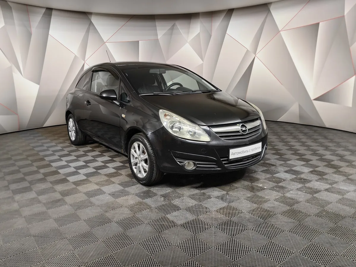 Opel Corsa 1.2 Easytronic (80 л.с.) Черный в АВИЛОН. Слайд №3