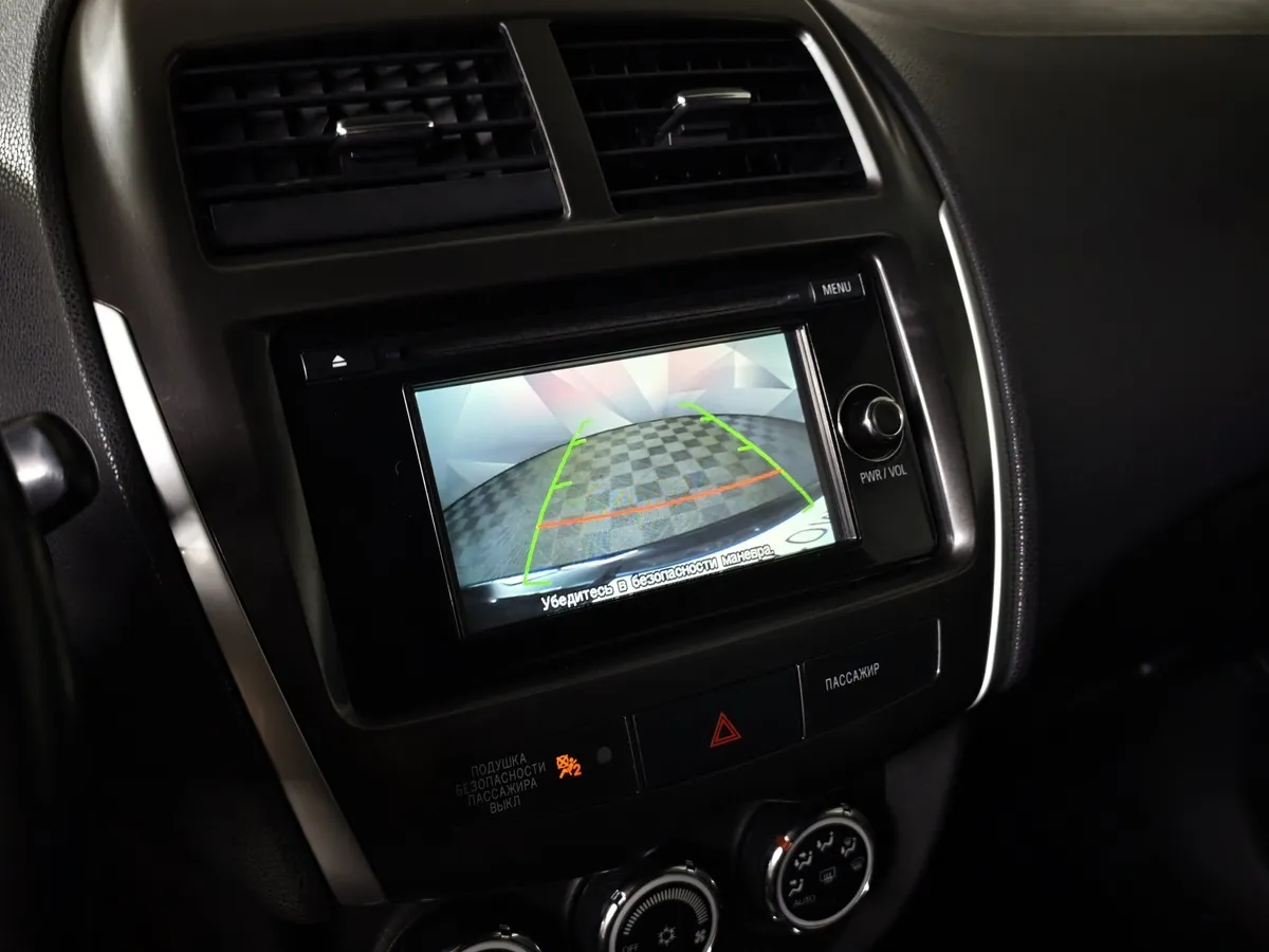 Mitsubishi ASX 2.0 CVT 4WD (150 л.с.) Черный в АВИЛОН. Слайд №21