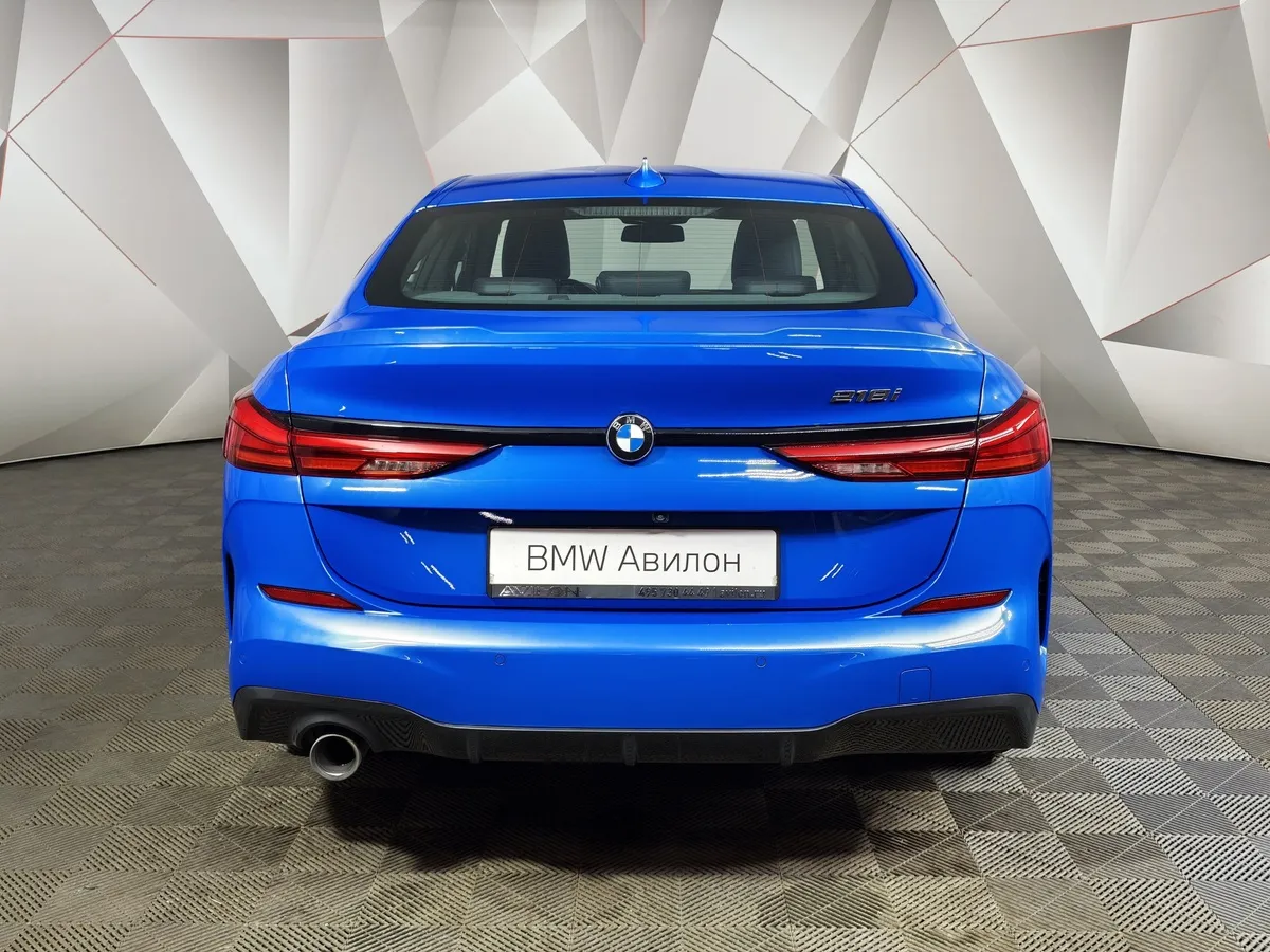 BMW 2 серия Gran Coupe 218i (140 л.с.) M Sport Pro Синий в АВИЛОН. Слайд №4