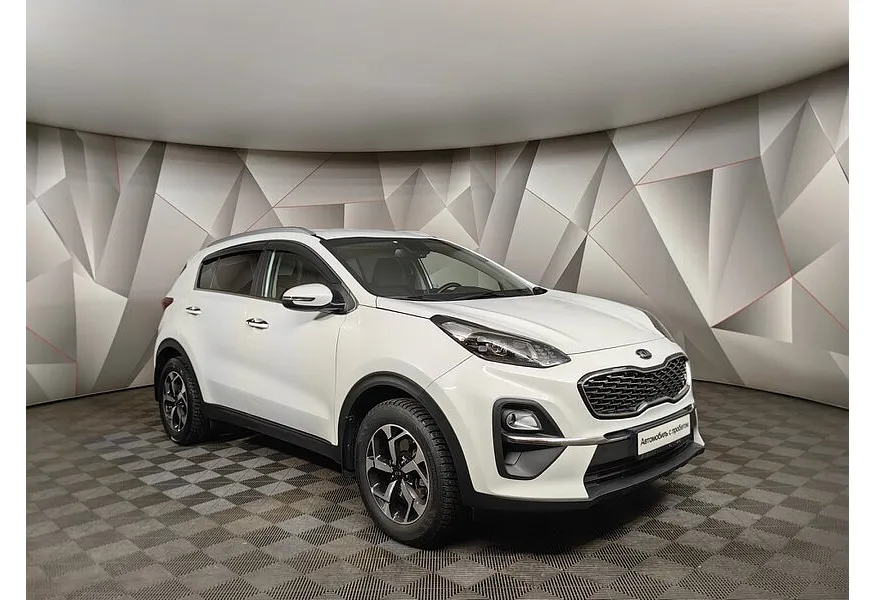 Kia Sportage 2.0 AT 2WD (150 л.с.) Luxe Black Edition Белый в АВИЛОН. Слайд №3