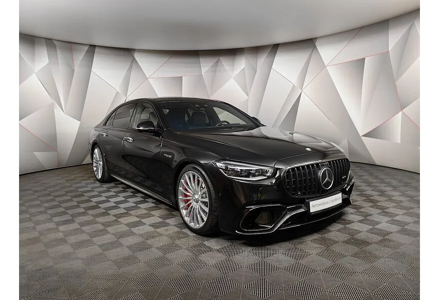 Mercedes-Benz S-Класс S 63 AMG 9G-Tronic 4Matic+ (700 л.с.) E Performance Черный в АВИЛОН. Слайд №3