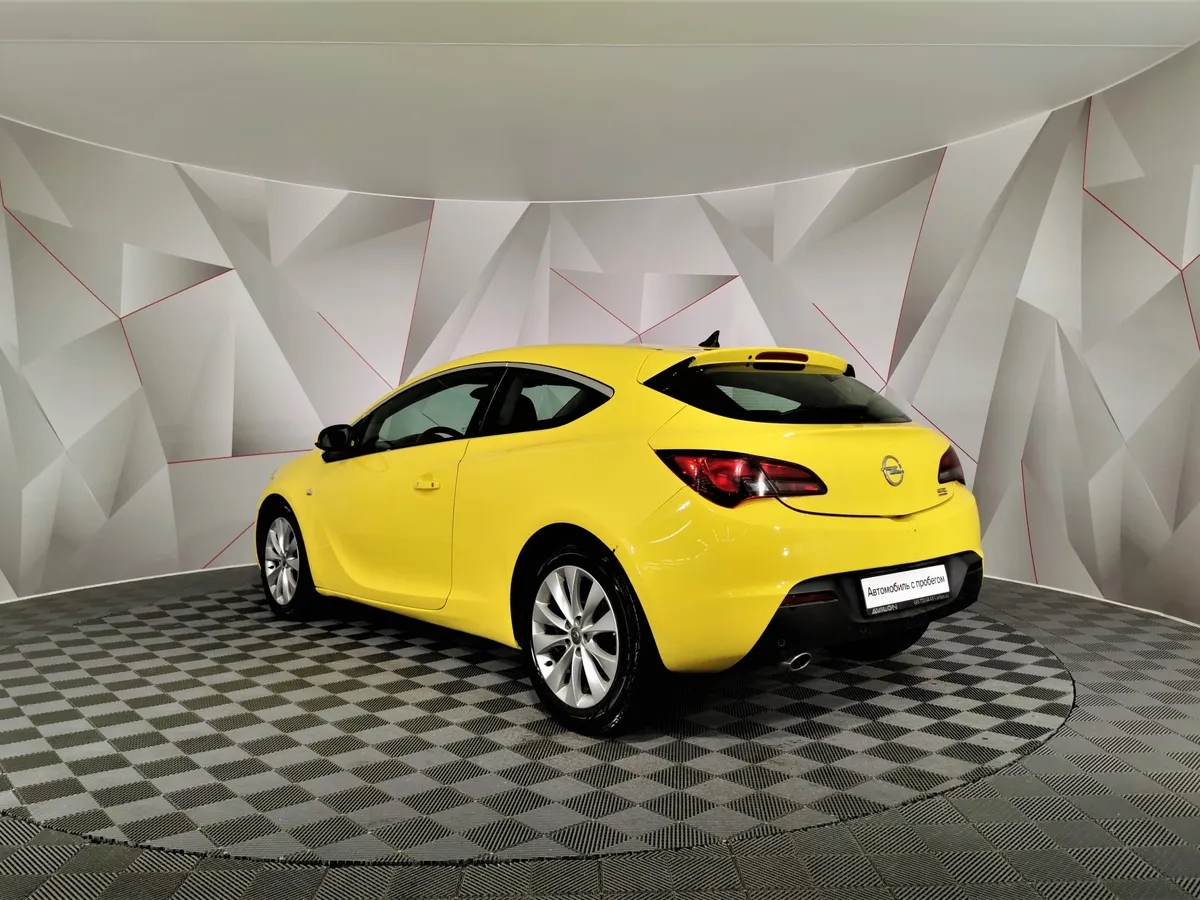 Opel Astra 1.4 Turbo AT (140 л.с.) Enjoy Желтый в АВИЛОН. Слайд №4