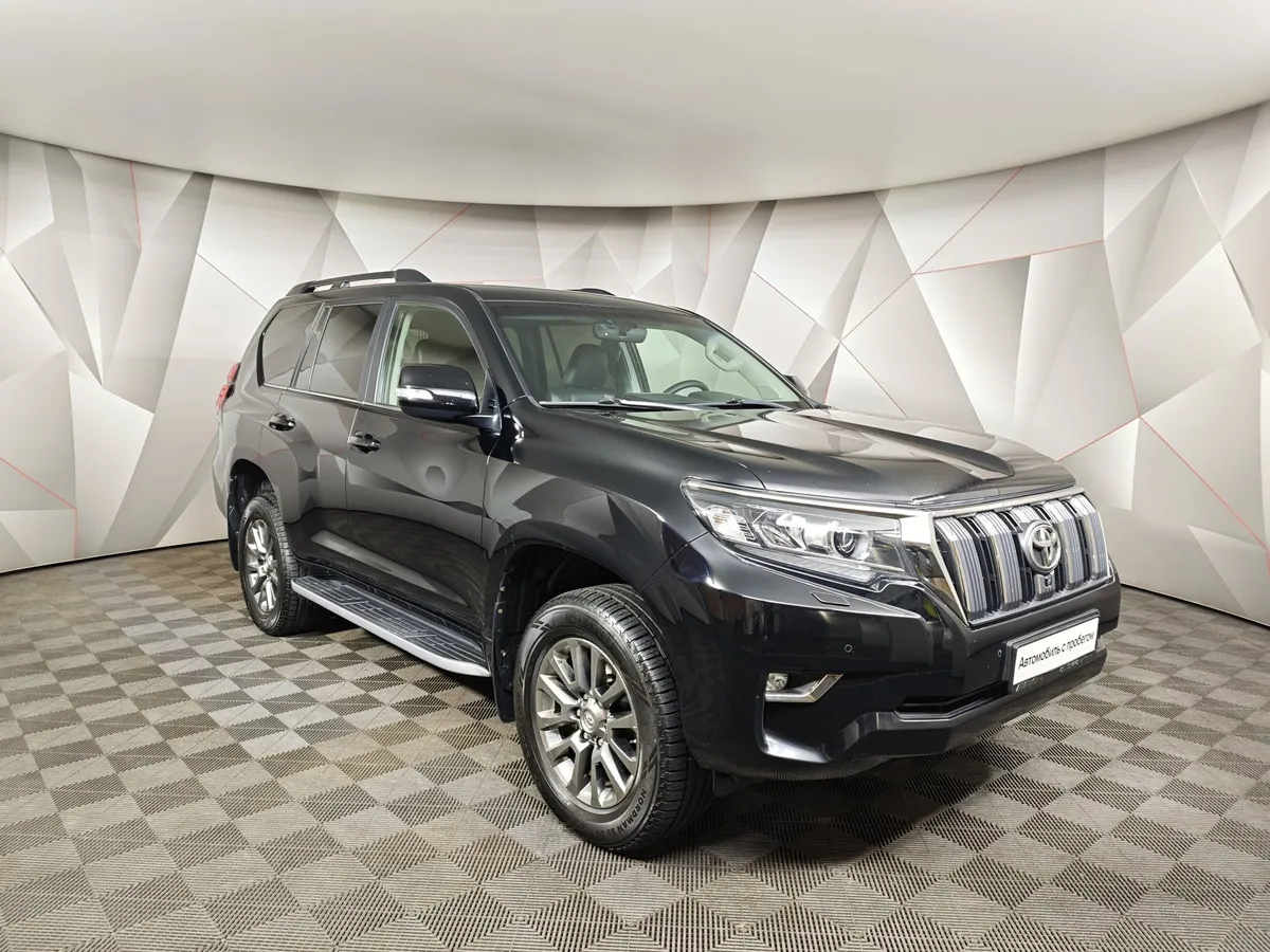 Toyota Land Cruiser Prado 4.0 AT AWD (249 л.с.) Черный в АВИЛОН. Слайд №3
