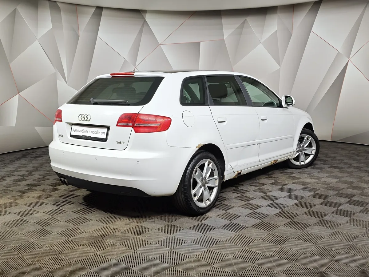 Audi A3 1.4 TFSI MT (150 л.с.) Белый в АВИЛОН. Слайд №2