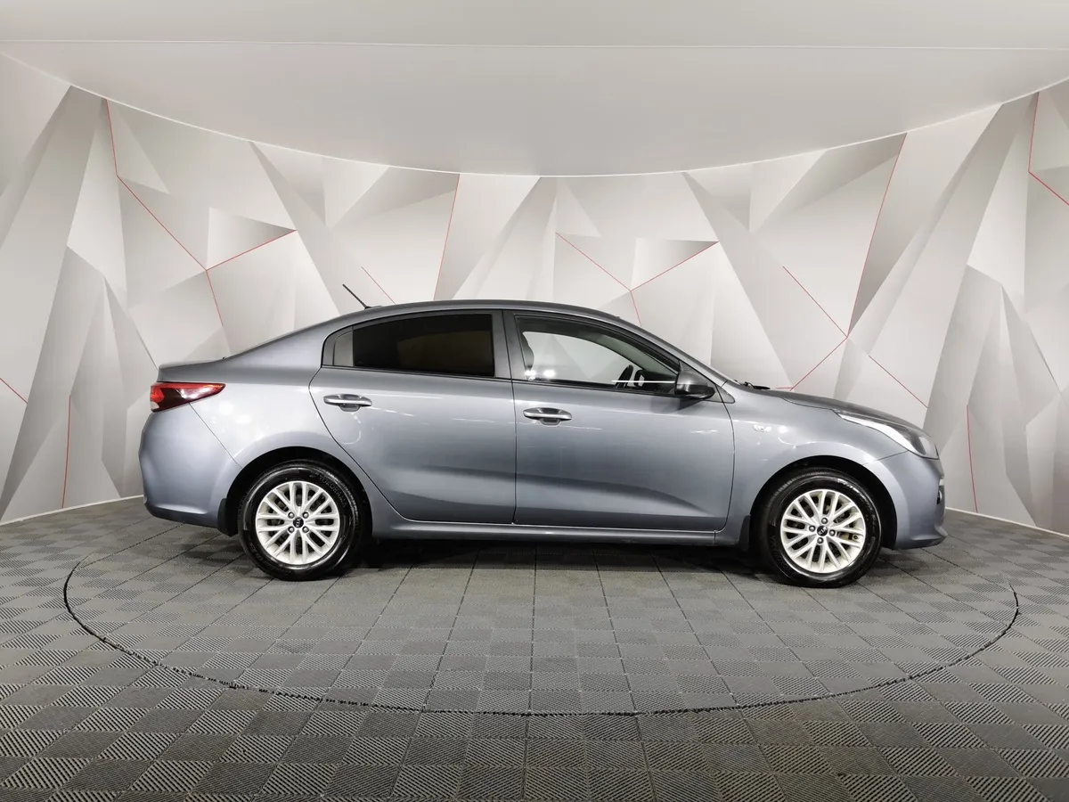 Kia Rio 1.6 MT (123 л.с.) Prestige Серый в АВИЛОН. Слайд №6
