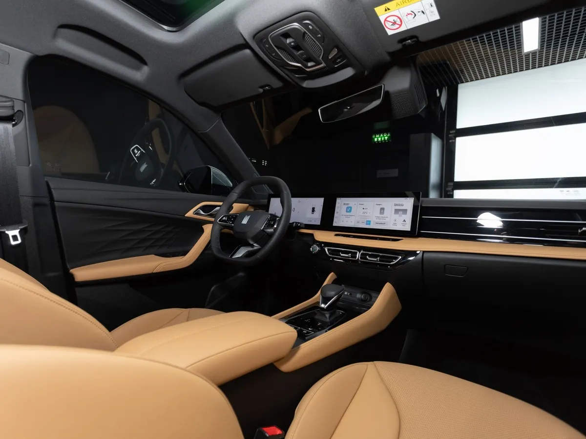 Москвич М70 1.5 DCT FWD (150 л.с.) Драйв Серый в АВИЛОН. Слайд №12