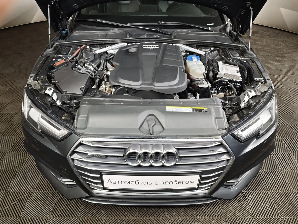 Audi A4 2.0 TDI S tronic quattro (190 л.с.) Черный в АВИЛОН. Слайд №11