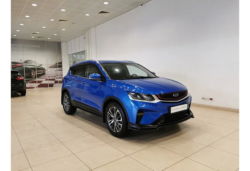 Geely Coolray 1.5T 7DCT 2WD (150 л.с.) Comfort Синий в АВИЛОН. Слайд №3