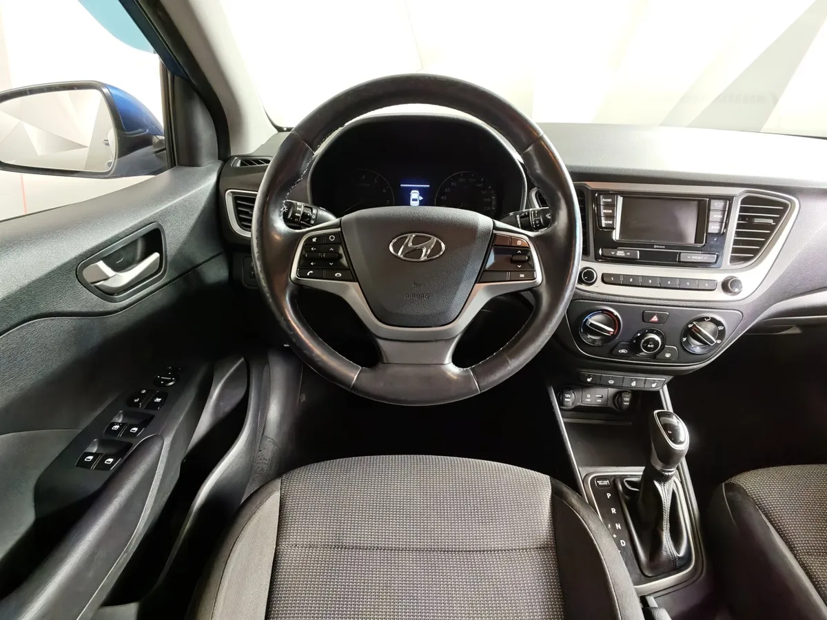 Hyundai Solaris 1.6 AT (123 л.с.) Active Plus Синий в АВИЛОН. Слайд №18