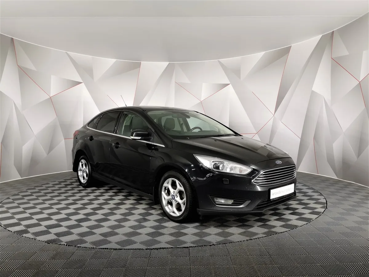 Ford Focus 1.5 EcoBoost AT (150 л.с.) Titanium Черный в АВИЛОН. Слайд №3