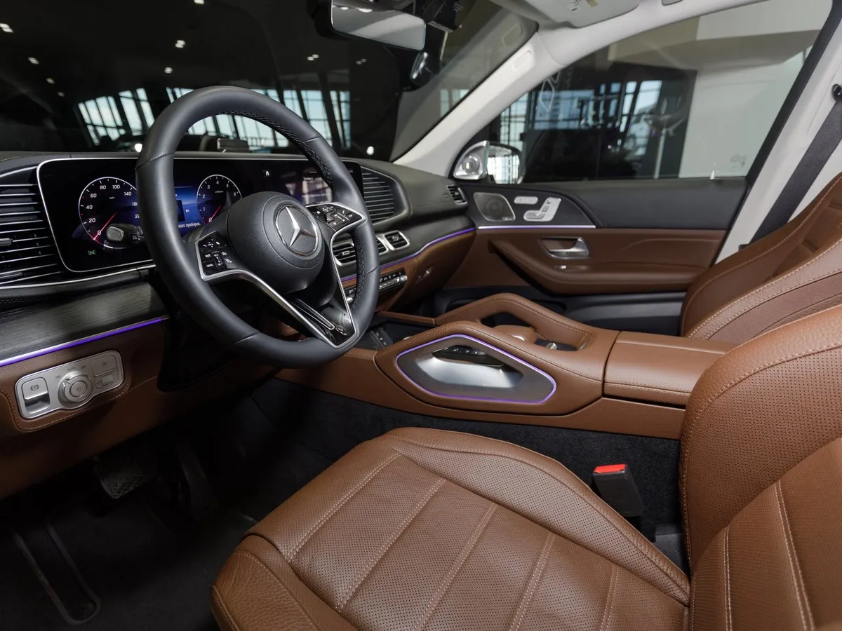Mercedes-Benz GLE 450 4MATIC 9G-TRONIC (367 л.с.) Белый в АВИЛОН. Слайд №6