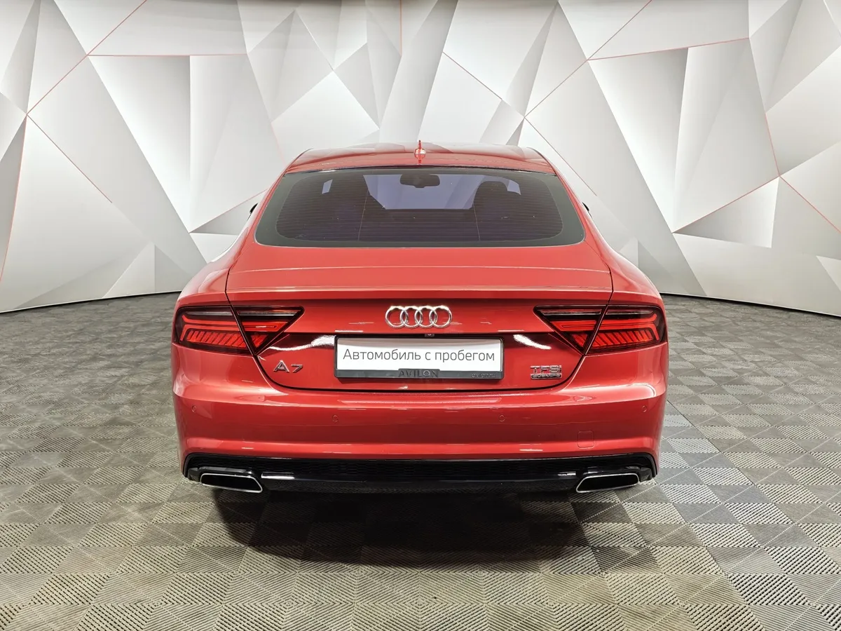Audi A7 3.0 TFSI S tronic quattro (333 л.с.) Красный в АВИЛОН. Слайд №8