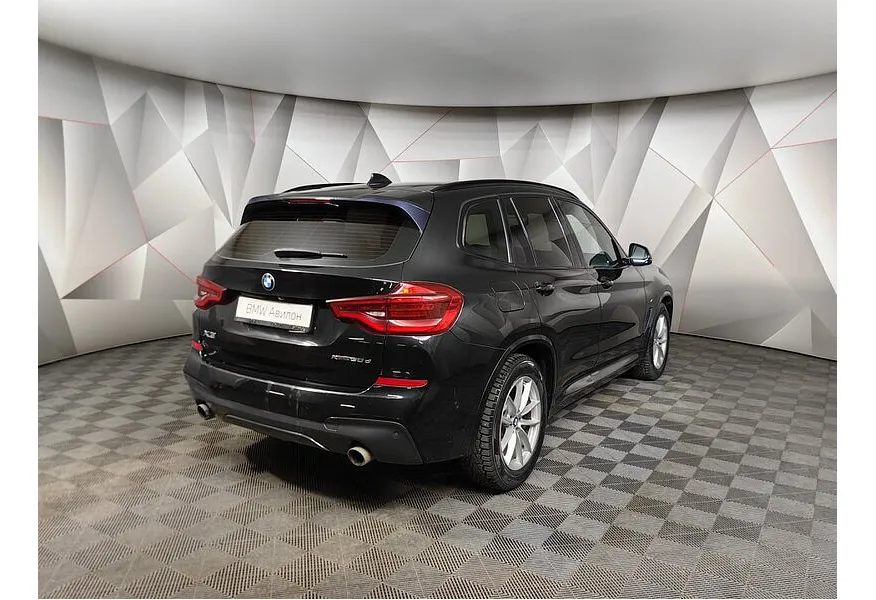 BMW X3 xDrive30d AT (249 л.с.) M Sport Черный в АВИЛОН. Слайд №2