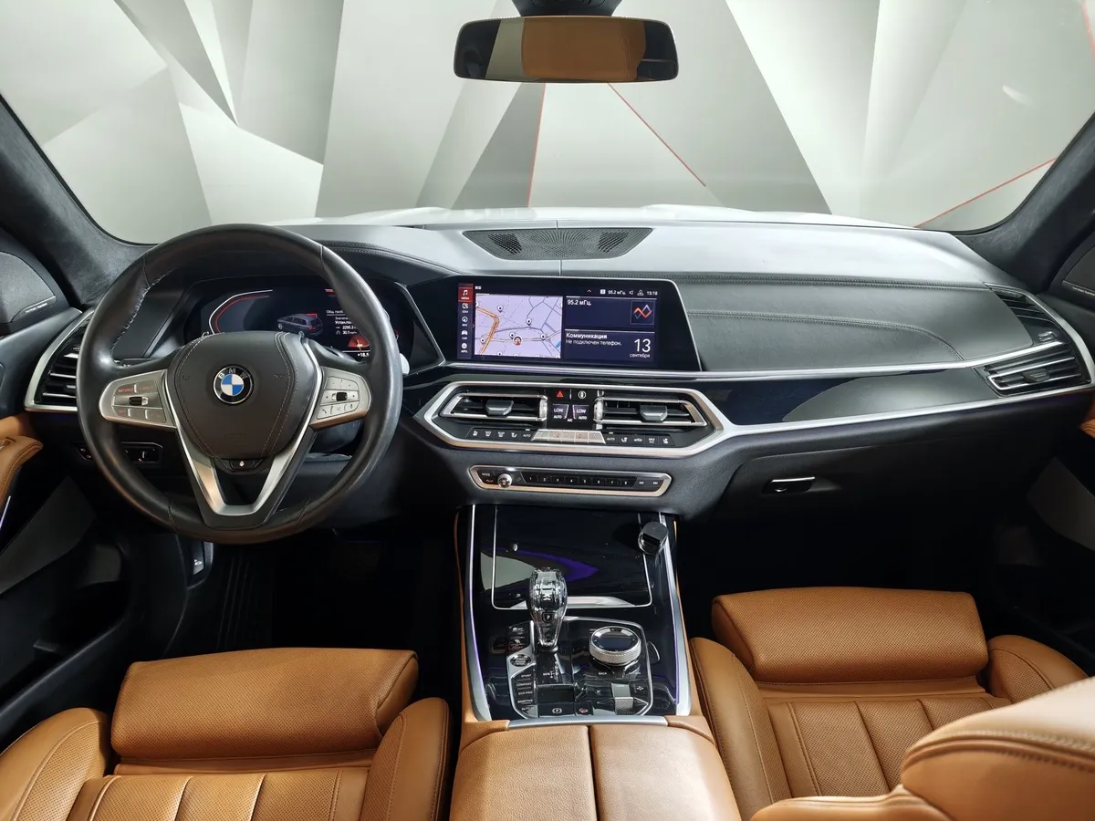 BMW X7 xDrive30d Steptronic (249 л.с.) Exclusive Launch Package Белый в АВИЛОН. Слайд №11