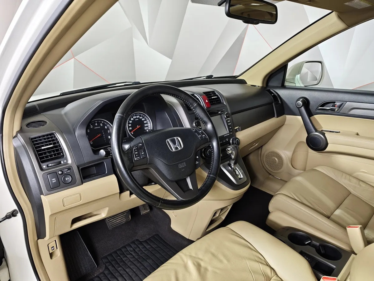 Honda CR-V 2.4 AT 4WD (166 л.с.) Белый в АВИЛОН. Слайд №19