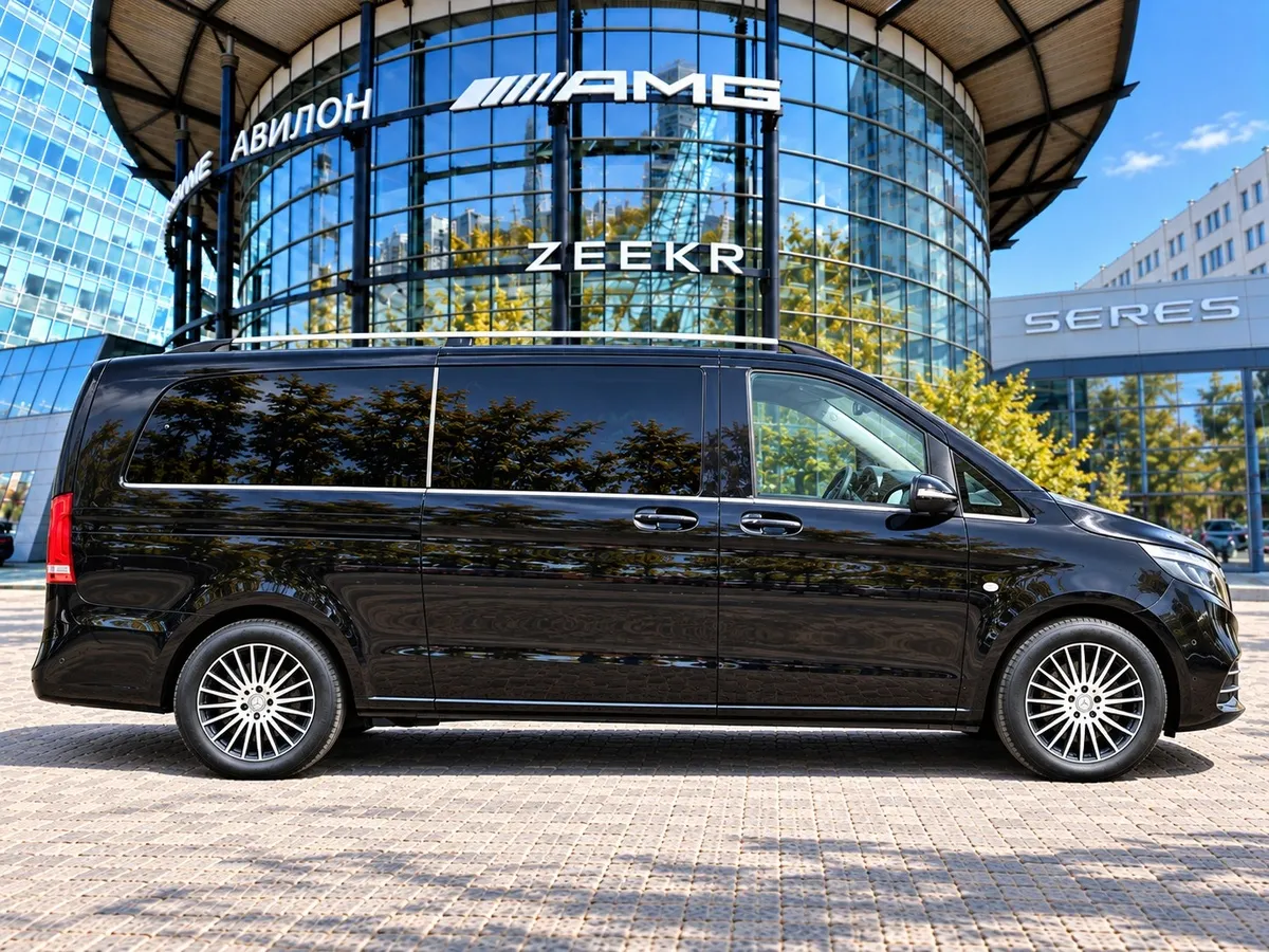 Mercedes-Benz Vito 124 CDI 4MATIC 9G-TRONIC (237 л.с.) Storm Черный в АВИЛОН. Слайд №6