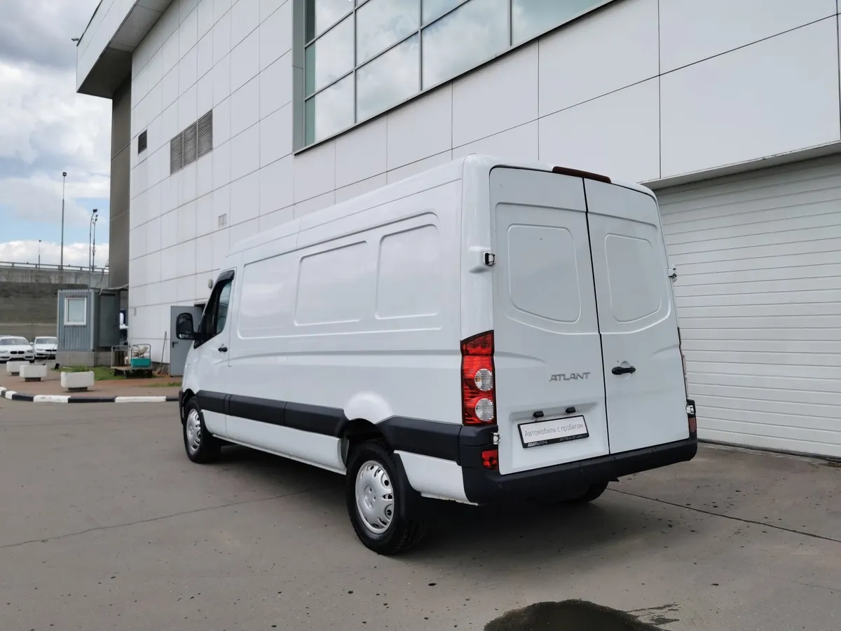 Sollers Atlant VAN 2.7D MT RWD SRW (150 л.с.) L2H1 3.5T Белый в АВИЛОН. Слайд №4