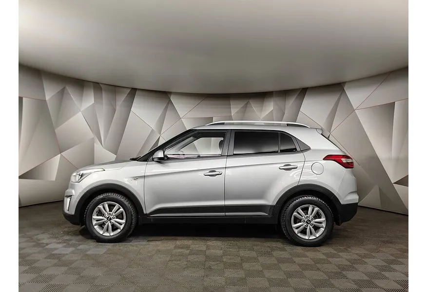 Hyundai Creta 2.0 AT AWD (149 л.с.) Travel Серебристый в АВИЛОН. Слайд №5