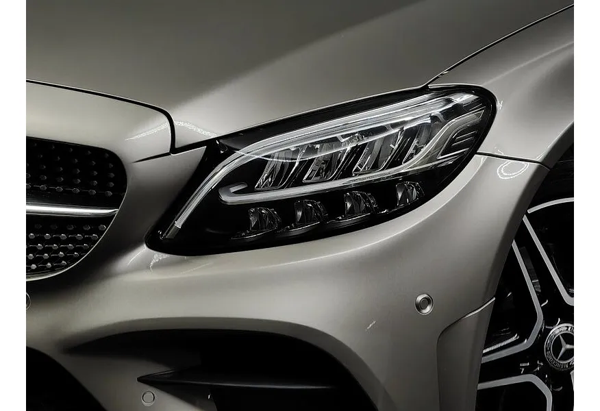 Mercedes-Benz C-Класс C 200 4Matic 9G-Tronic (184 л.с.) Sport Серебристый в АВИЛОН. Слайд №10