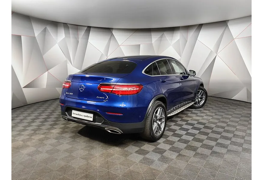 Mercedes-Benz GLC Купе 300 9G-TRONIC 4MATIC (245 л.с.) Sport Синий в АВИЛОН. Слайд №2