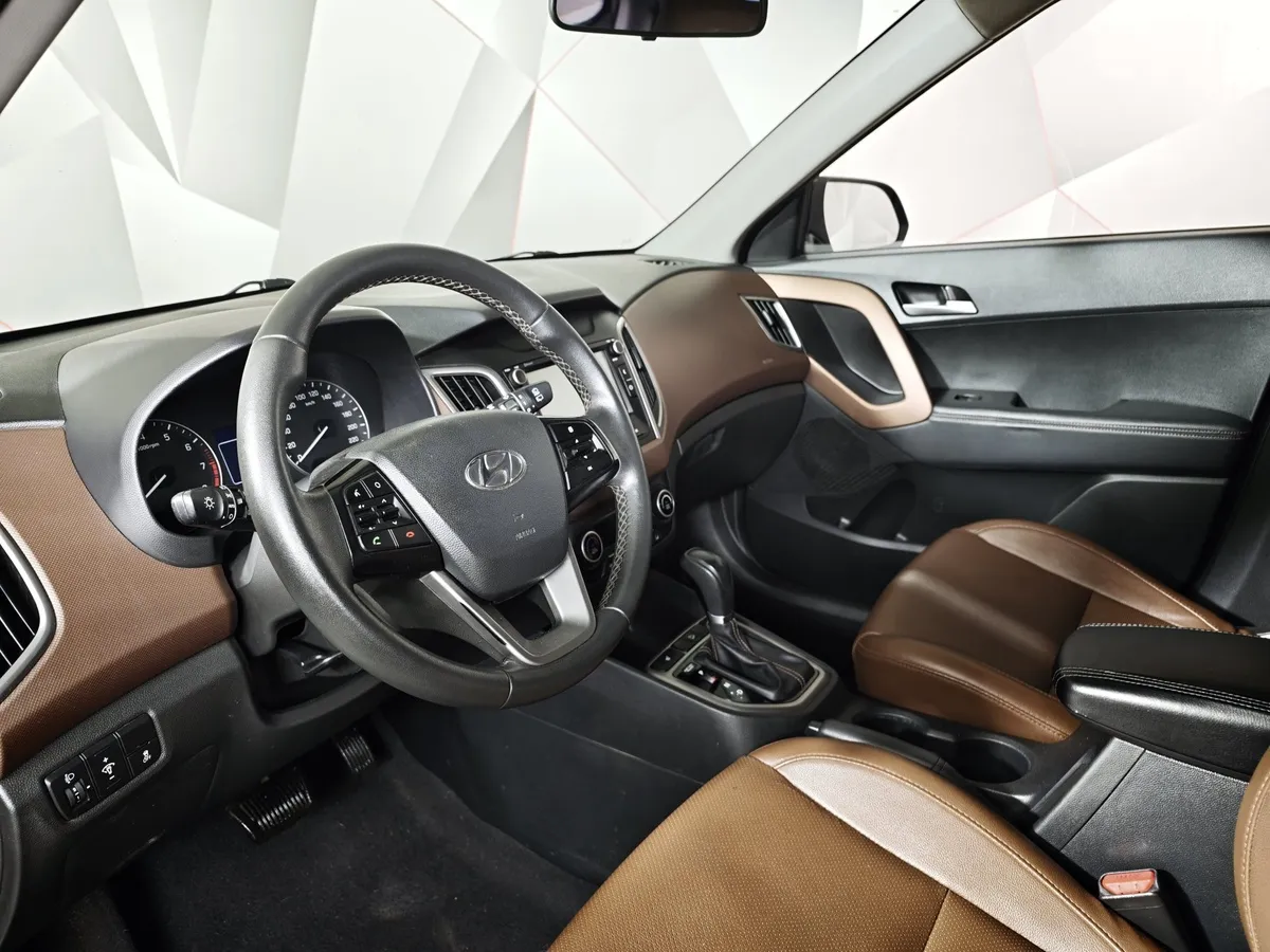 Hyundai Creta 2.0 AT (149 л.с.) Black & Brown Черный в АВИЛОН. Слайд №19