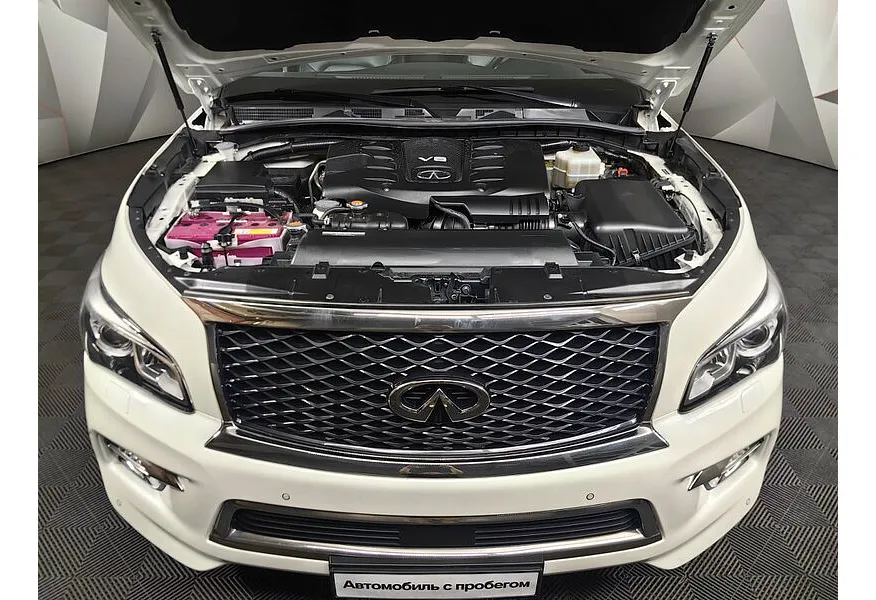 АВИЛОН - Infiniti QX80 5.6 АТ AWD (405 л.с.) Белый - slide 17