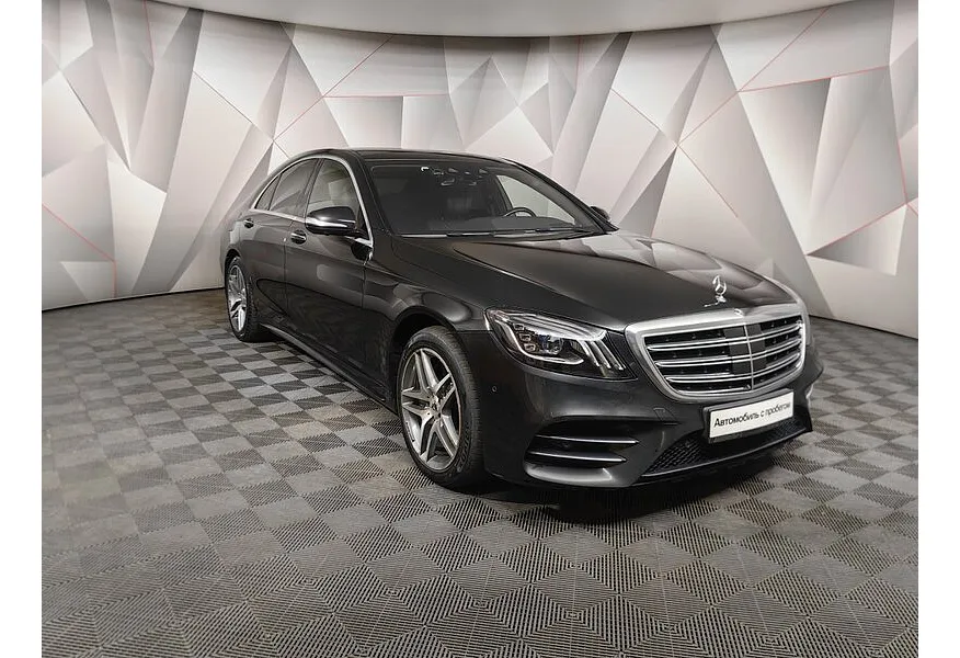 Mercedes-Benz S-Класс S 350 d 9G-Tronic 4Matic длинная база (249 л.с.) Черный в АВИЛОН. Слайд №3