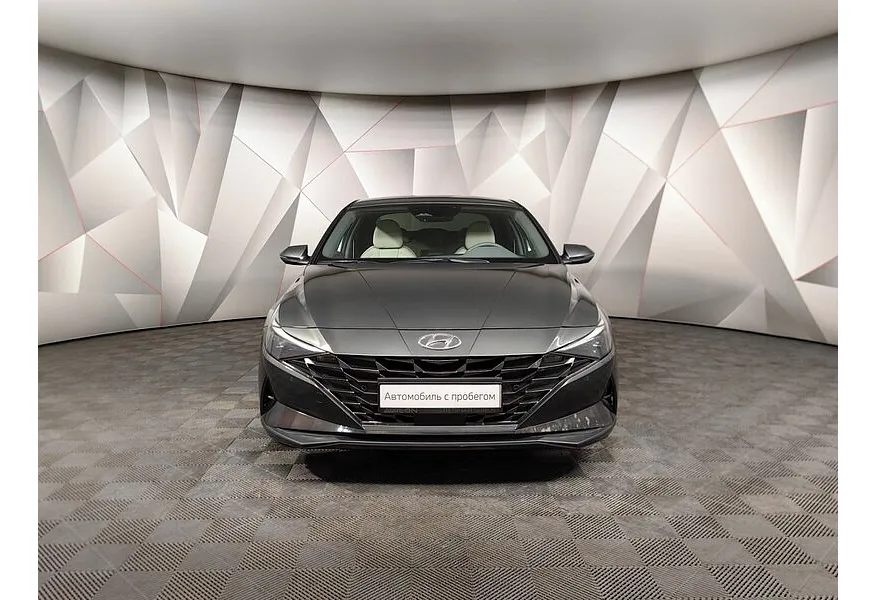 Hyundai Elantra 1.6 AT (128 л.с.) Elegance + Smart Sense Серый в АВИЛОН. Слайд №7