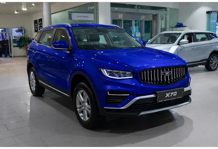 Belgee X70 1.5 DCT 4WD (150 л.с.) Prestige Plus Синий в АВИЛОН. Слайд №2