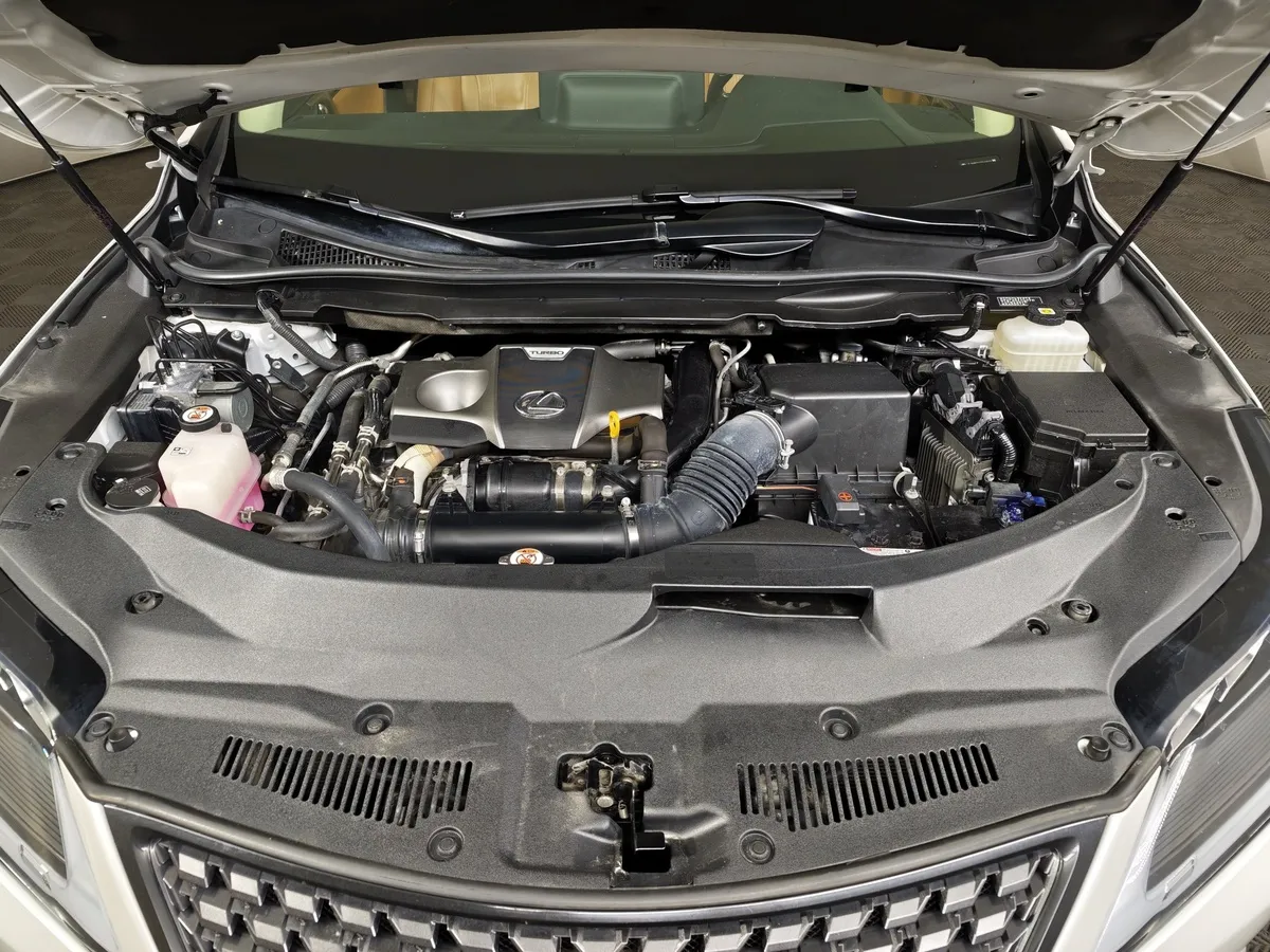 Lexus RX 2.0 AT AWD (238 л.с.) Executive Белый в АВИЛОН. Слайд №11