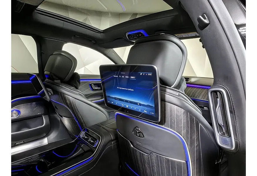 Mercedes-Benz S-Класс Maybach S 580 9G-Tronic 4Matic (503 л.с.) Night Series Черный в АВИЛОН. Слайд №22