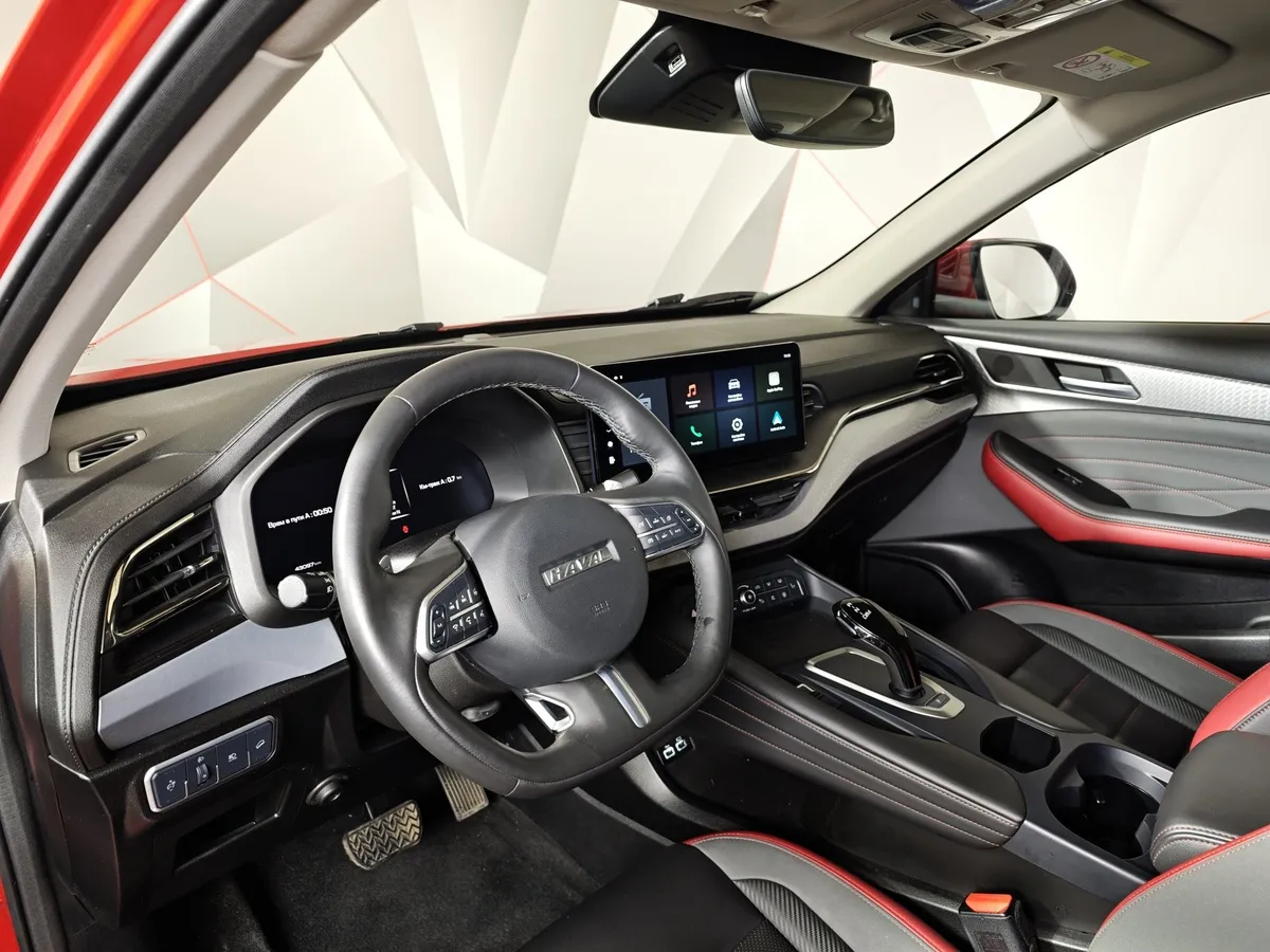 Haval F7x 2.0T AWD 7DCT (190 л.с.) Tech Plus Красный в АВИЛОН. Слайд №18