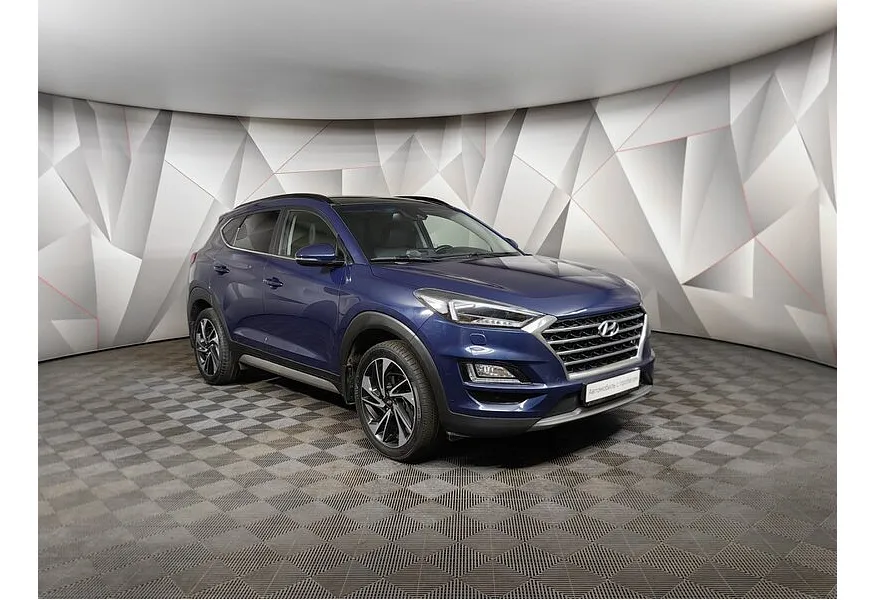 Hyundai Tucson 2.4 GDi 6AT 4WD (184 л.с.) High-Tech plus Синий в АВИЛОН. Слайд №3