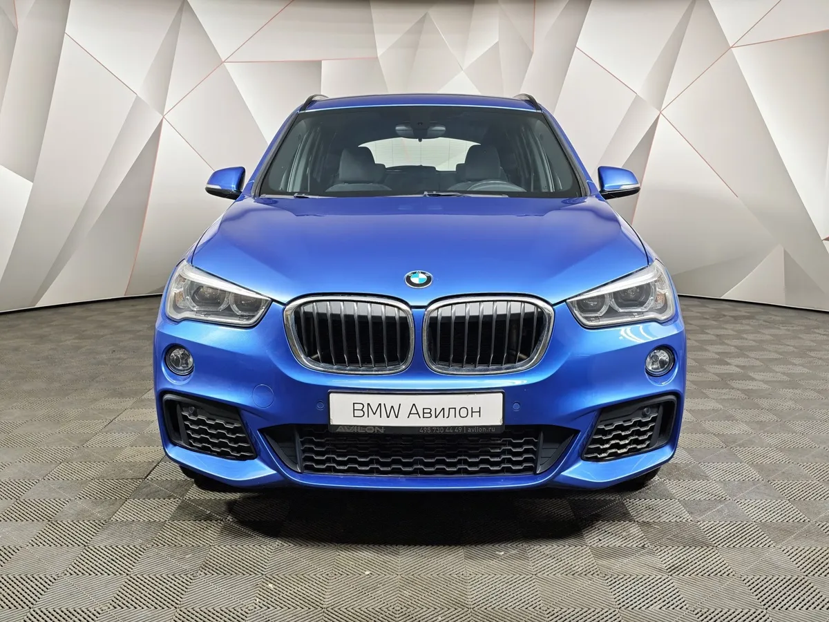 BMW X1 20i xDrive Steptronic AT (192 л.с.) Синий в АВИЛОН. Слайд №3