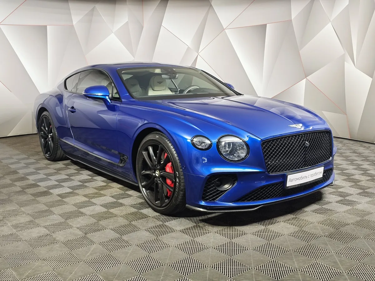 Bentley Continental GT 6.0 AWD AMT (635 л.с.) Синий в АВИЛОН. Слайд №3