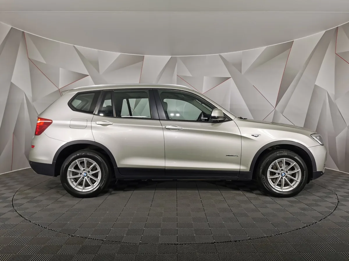 BMW X3 xDrive20i AT (184 л.с.) Серый в АВИЛОН. Слайд №6