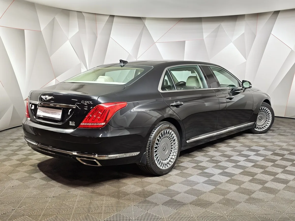 Genesis G90 5.0 L GDI AT AWD (413 л.с.) Черный в АВИЛОН. Слайд №2