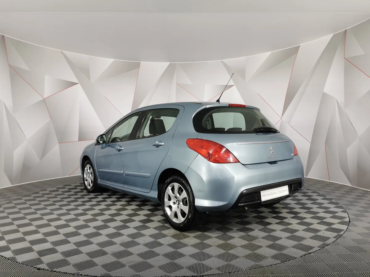 Peugeot 308 1.6 AT (120 л.с.) Голубой в АВИЛОН. Слайд №4