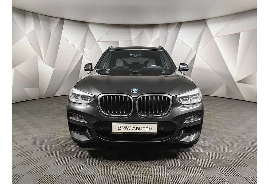 BMW X3 xDrive20d AT (190 л.с.) Черный в АВИЛОН. Слайд №3
