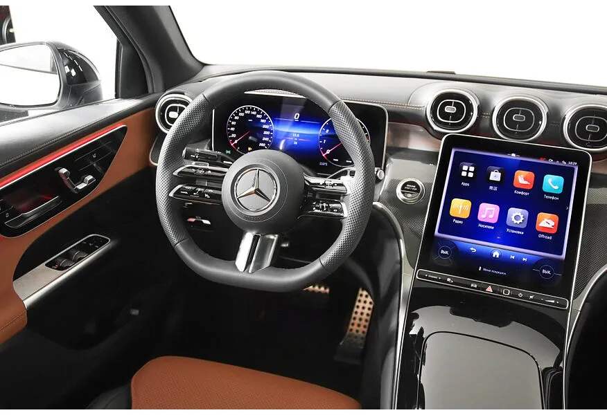 Mercedes-Benz GLC Купе 260 9G-TRONIC 4MATIC (204 л.с.) Белый в АВИЛОН. Слайд №13