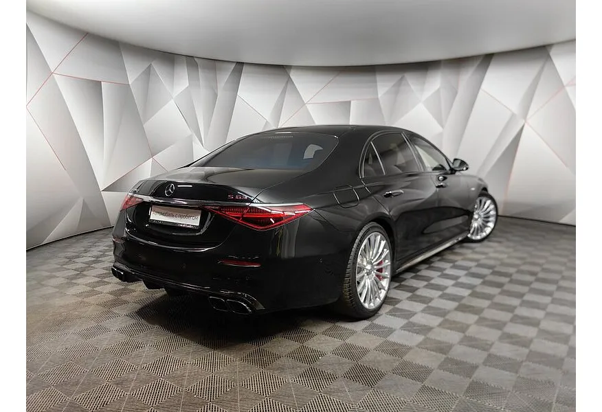 Mercedes-Benz S-Класс S 63 AMG 9G-Tronic 4Matic+ (700 л.с.) E Performance Черный в АВИЛОН. Слайд №2