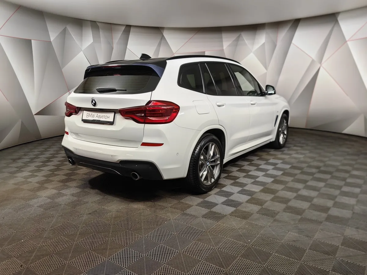 BMW X3 xDrive30i AT (249 л.с.) Белый в АВИЛОН. Слайд №2