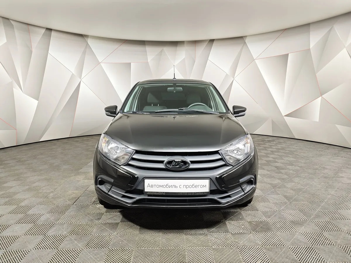 ВАЗ (Lada) Granta 1.6 MT 16кл (106 л.с.) Черный в АВИЛОН. Слайд №7