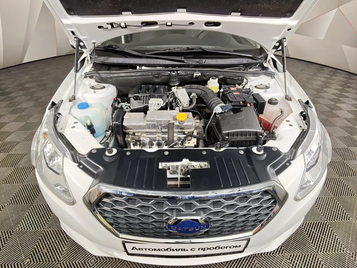 Datsun on-DO 1.6 AT (87 л.с.) Белый в АВИЛОН. Слайд №11
