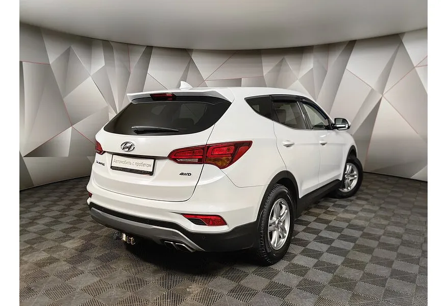 Hyundai Santa Fe 2.4 AT AWD (171 л.с.) Dynamic Белый в АВИЛОН. Слайд №2