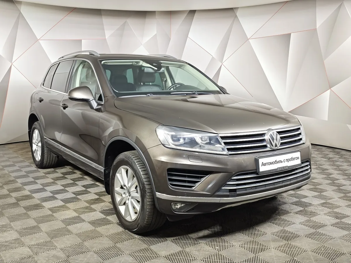Volkswagen Touareg 3.6 FSI Tiptronic 4Motion (249 л.с.) V6 FSI Коричневый в АВИЛОН. Слайд №3