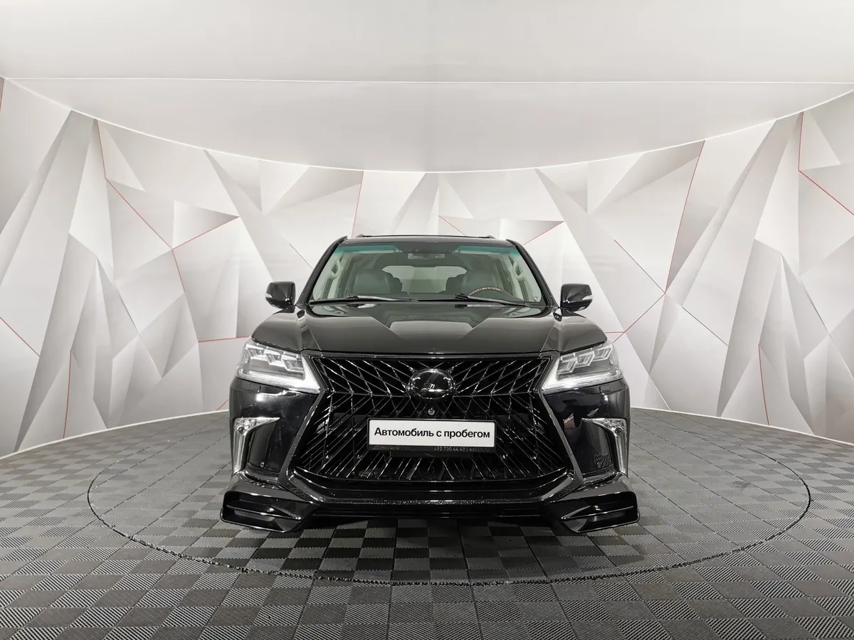Lexus LX 570 AT (383 л.с.) Premium Черный в АВИЛОН. Слайд №7