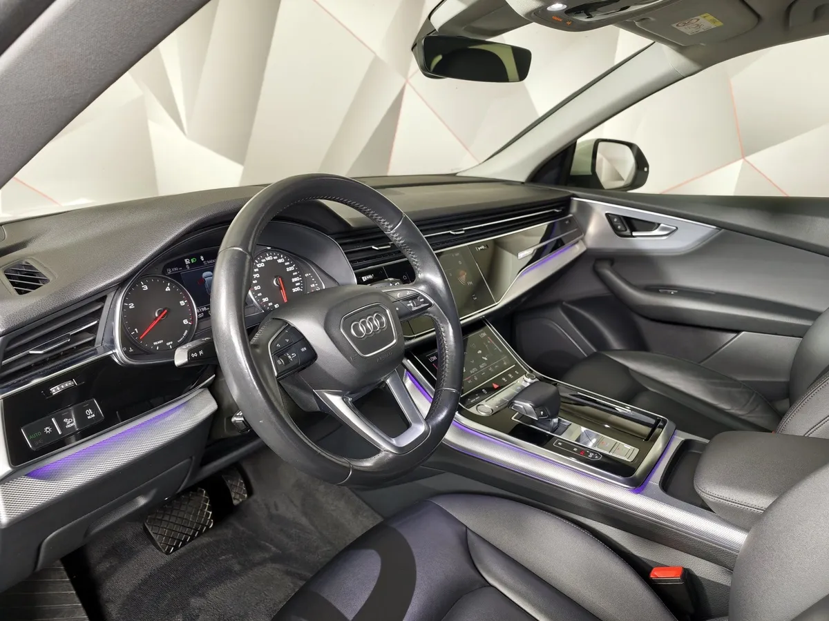 Audi Q8 45 TDI Tiptronic quattro (249 л.с.) Белый в АВИЛОН. Слайд №18