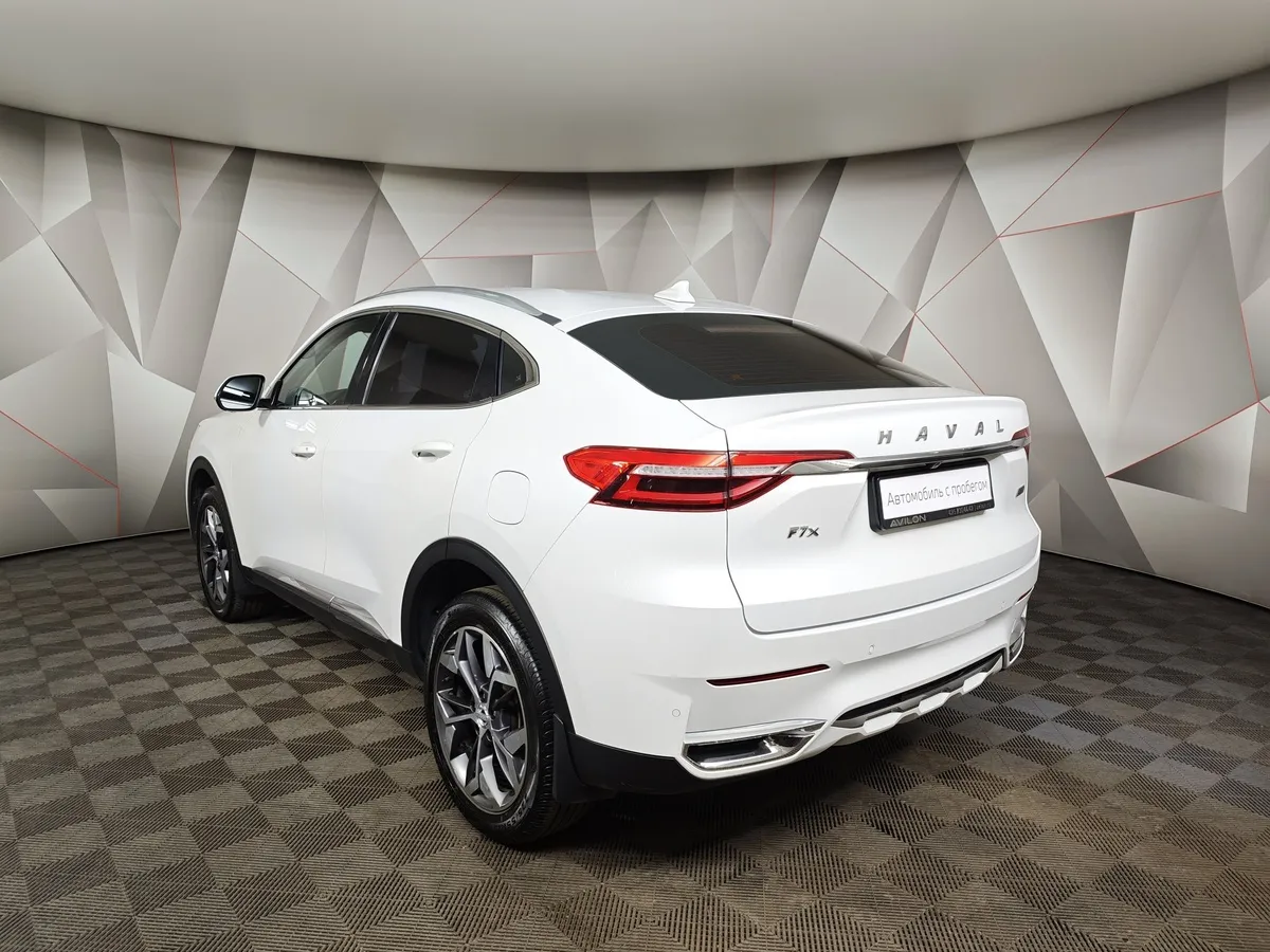 Haval F7x 2.0T AWD 7DCT (190 л.с.) Tech Plus Белый в АВИЛОН. Слайд №4
