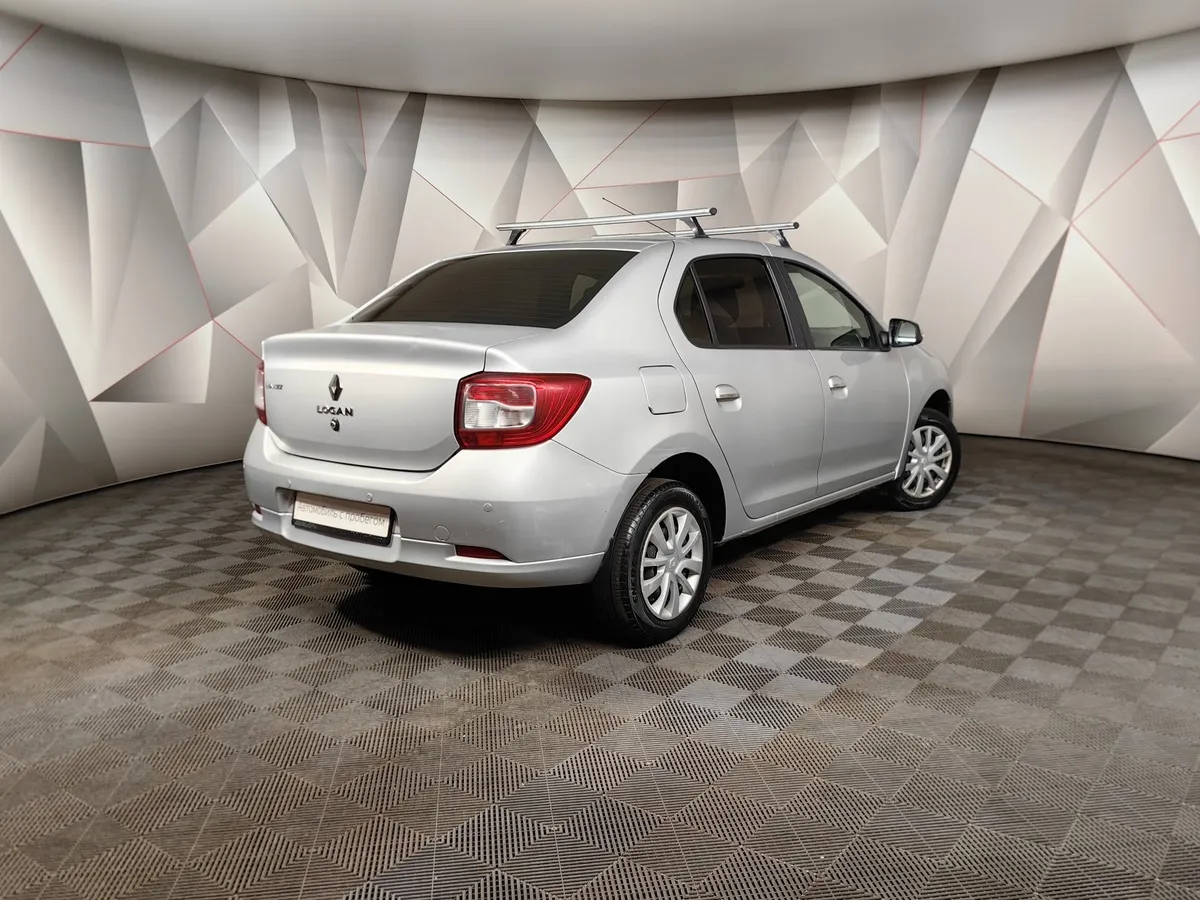 Renault Logan 1.6 MT (82 л.с.) Серый в АВИЛОН. Слайд №2